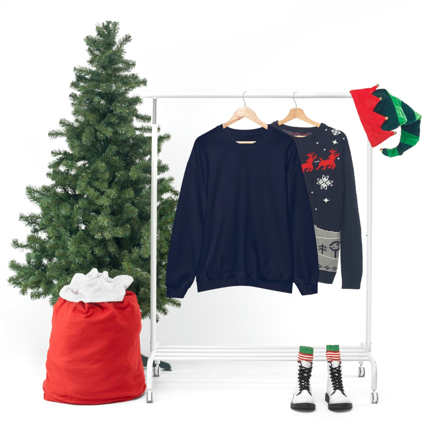 Back Print Unisex Heavy Blend™ Crewneck Sweatshirt