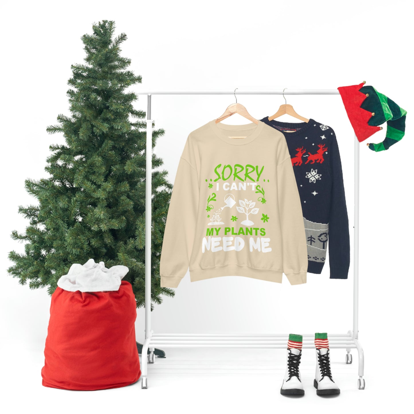 My Plant Need Me Unisex Heavy Blend™ Crewneck Sweatshirt