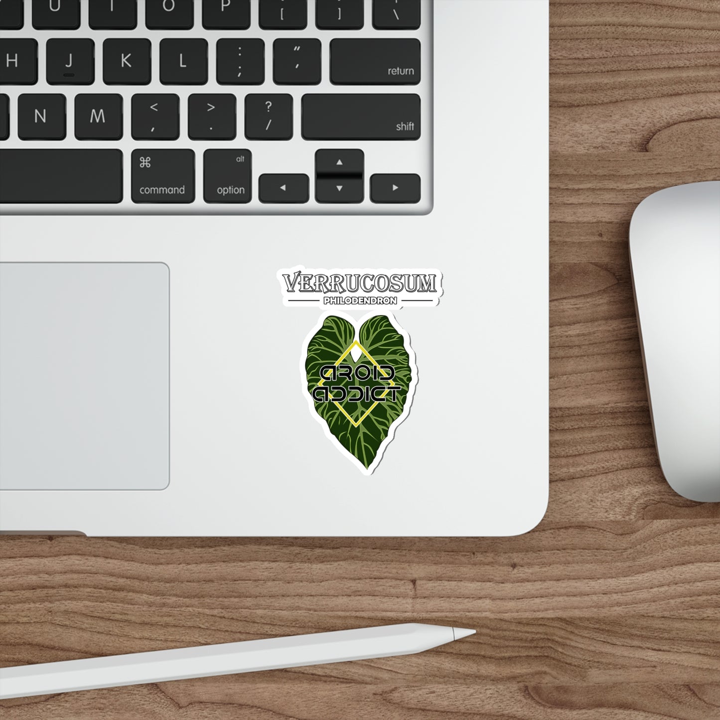 Die-Cut Stickers Philodendron Verrucosum