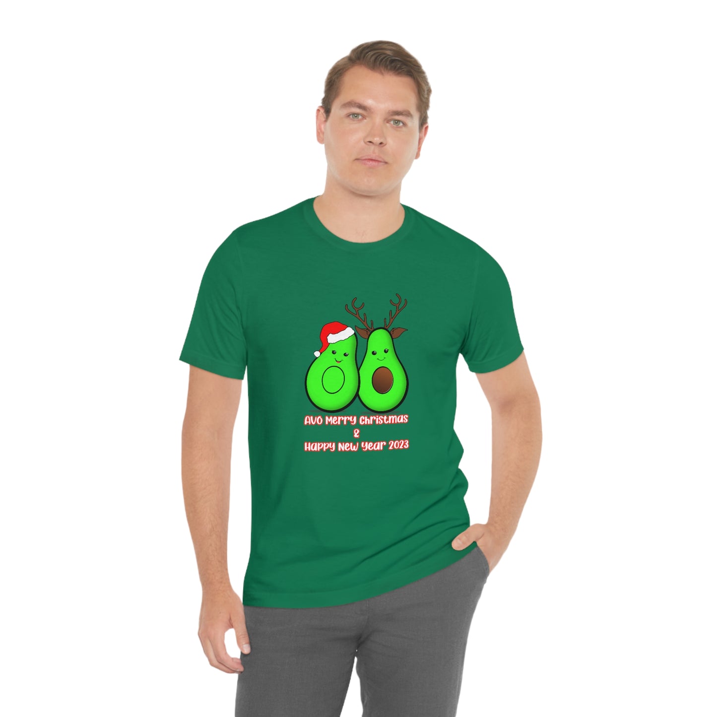 Unisex Jersey Short Sleeve Tee "Avo Christmas Days"