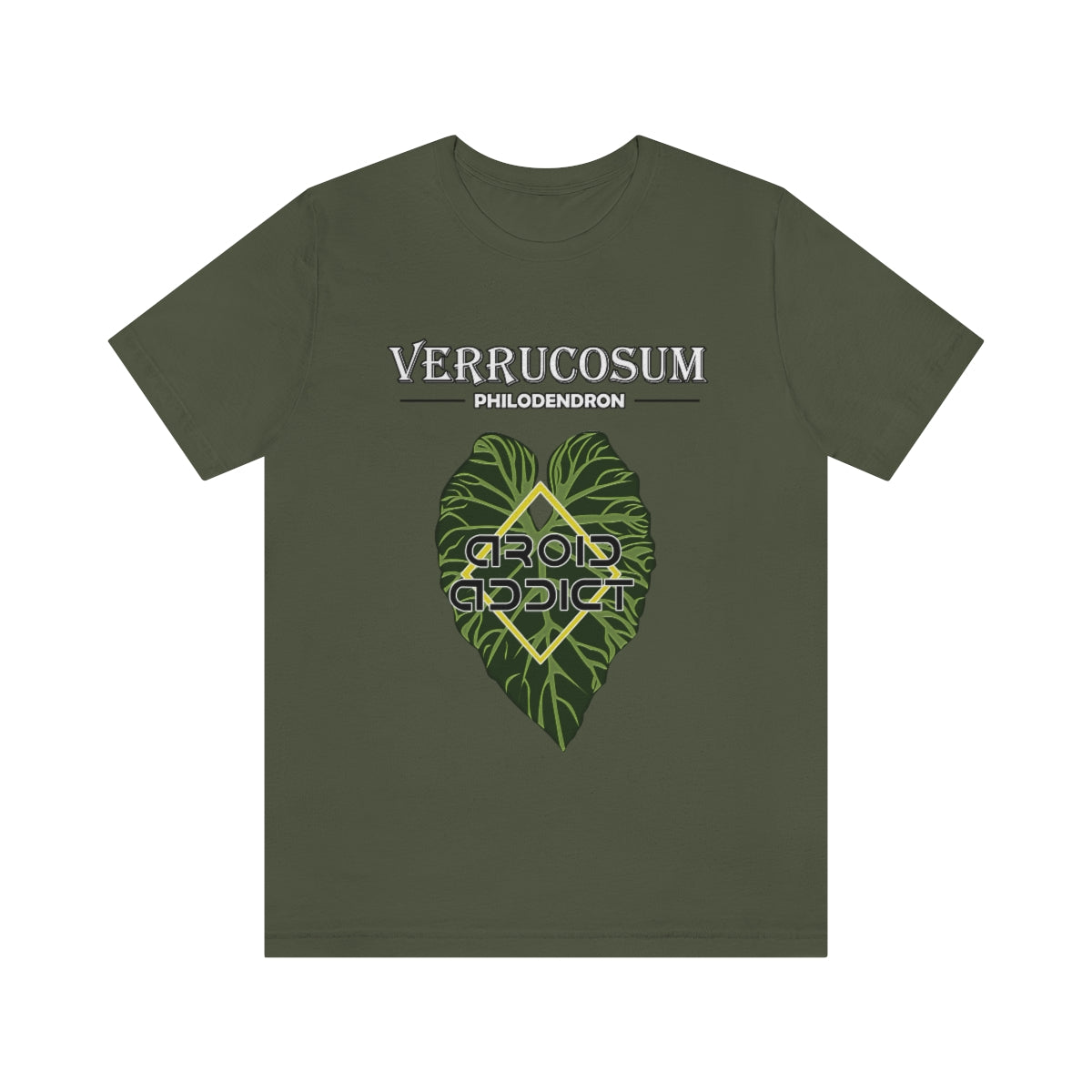 Philodendron Verrucosum Unisex Jersey Short Sleeve Tee