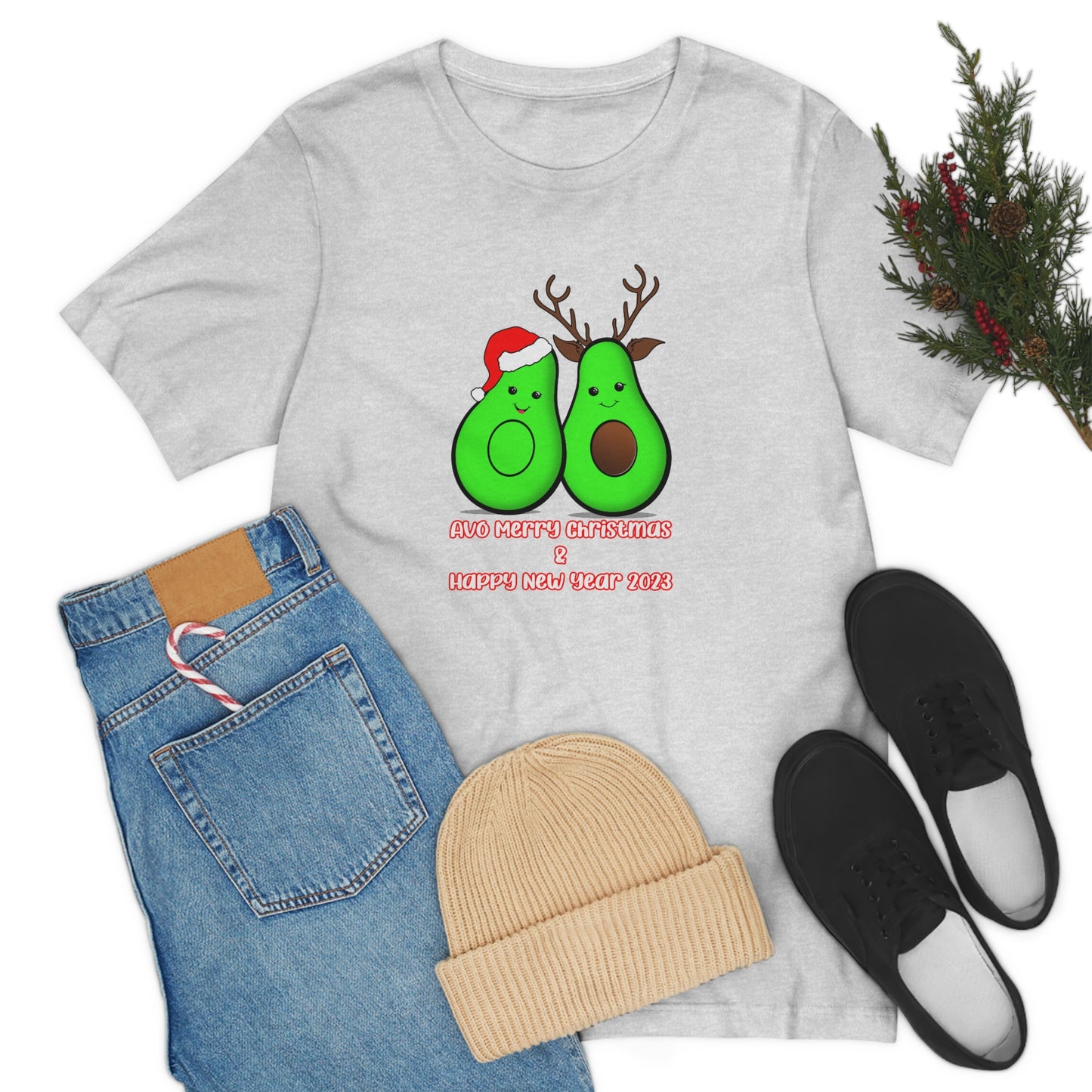 Unisex Jersey Short Sleeve Tee "Avo Christmas Days"