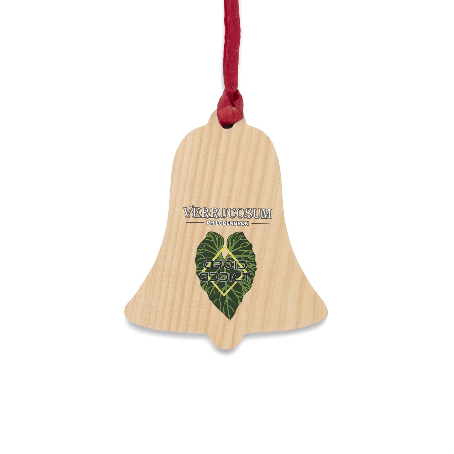 Wooden Ornaments Philodendron Verrucosum