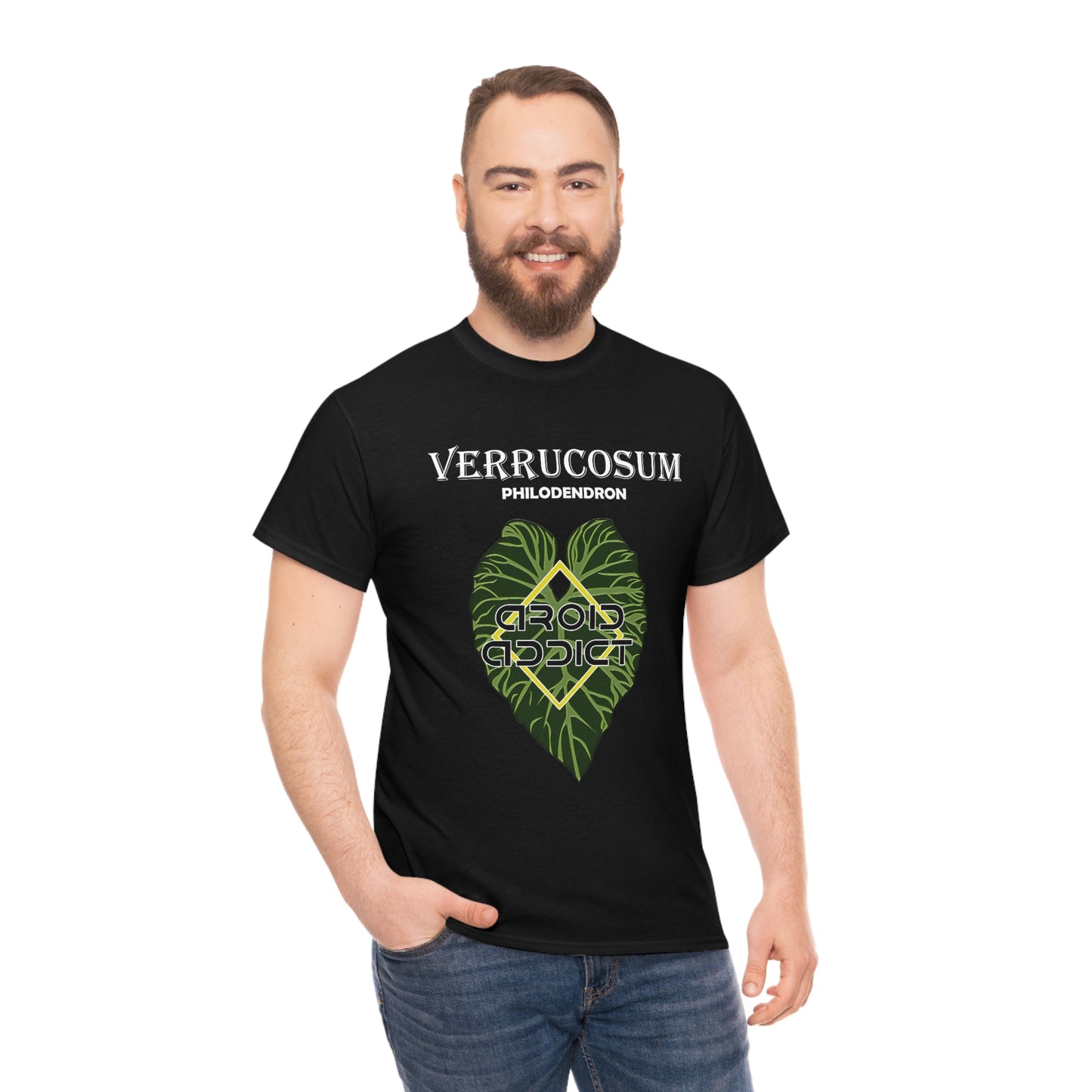 Philodendron Verrucosum Lovers Unisex Heavy Cotton Tee