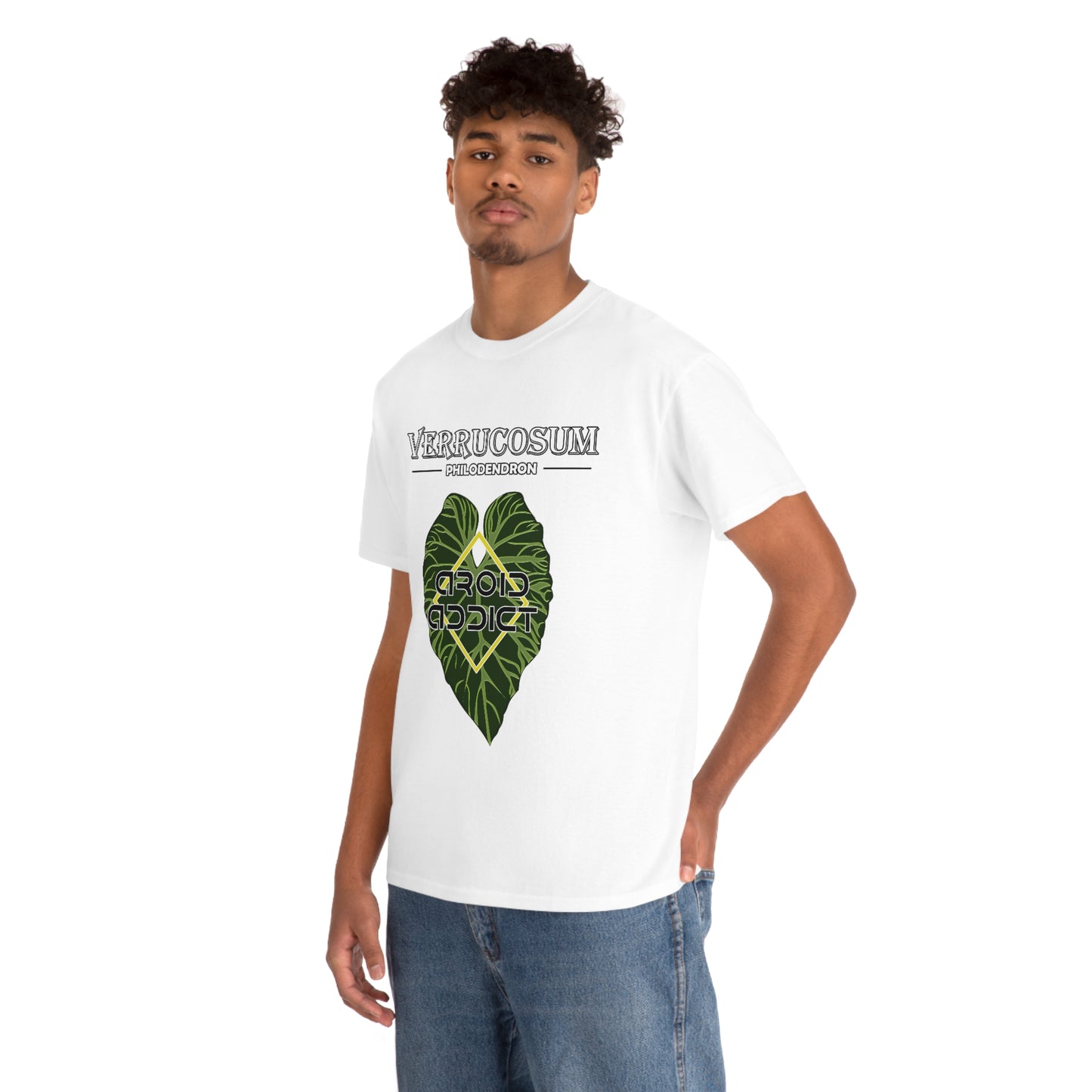 Philodendron Verrucosum Lovers Unisex Heavy Cotton Tee