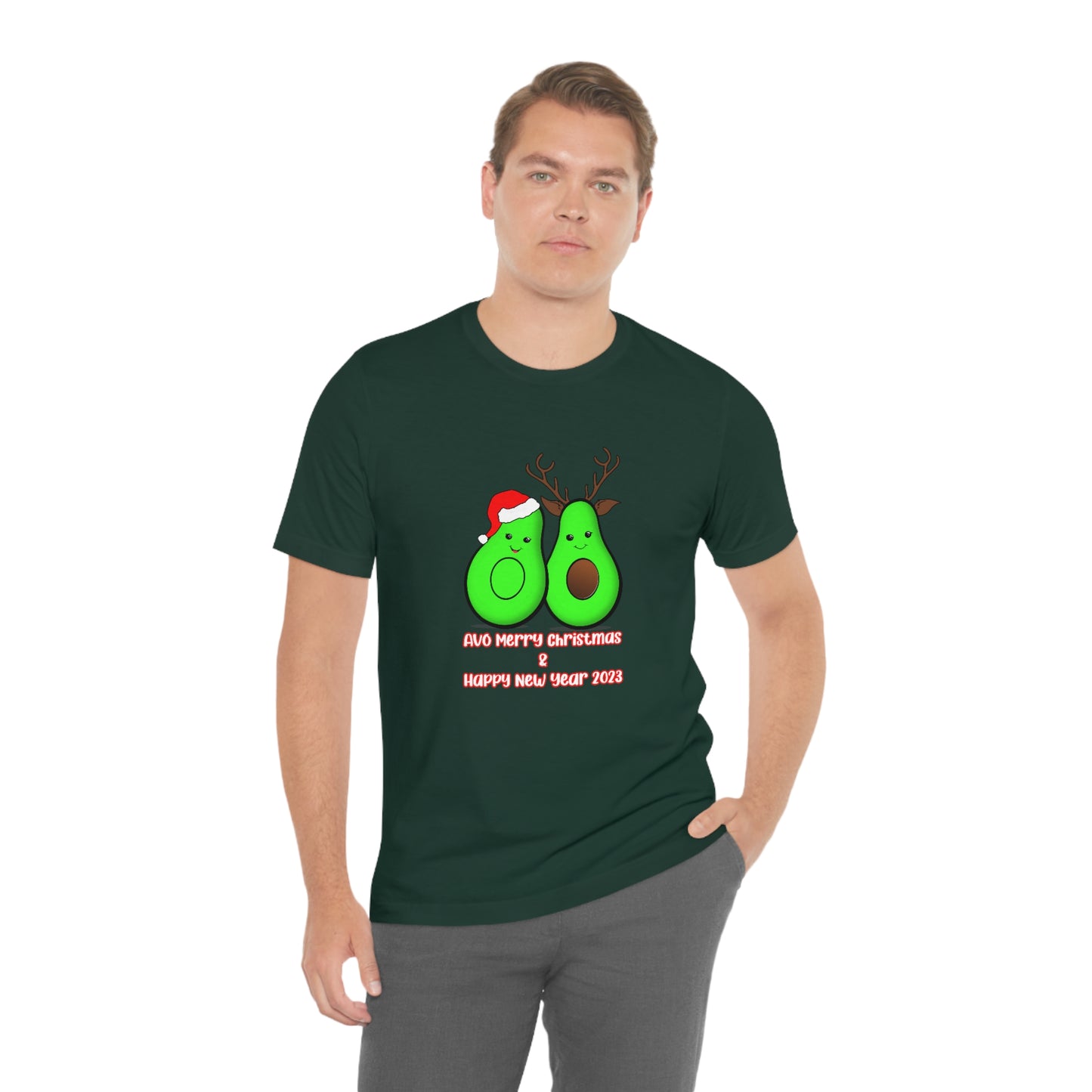 Unisex Jersey Short Sleeve Tee "Avo Christmas Days"