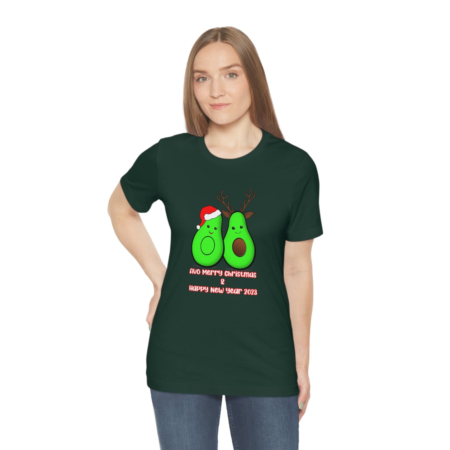 Unisex Jersey Short Sleeve Tee "Avo Christmas Days"