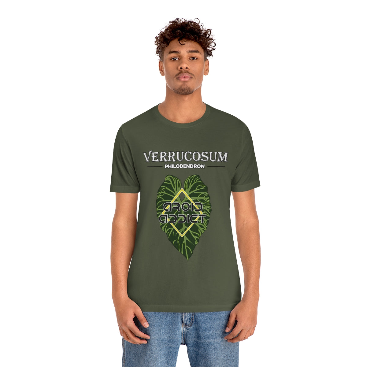 Philodendron Verrucosum Unisex Jersey Short Sleeve Tee