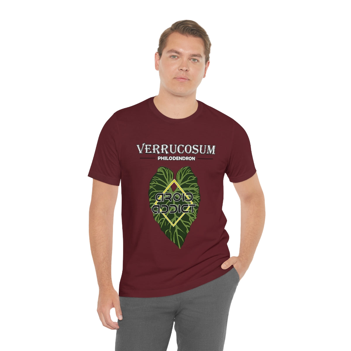 Philodendron Verrucosum Unisex Jersey Short Sleeve Tee