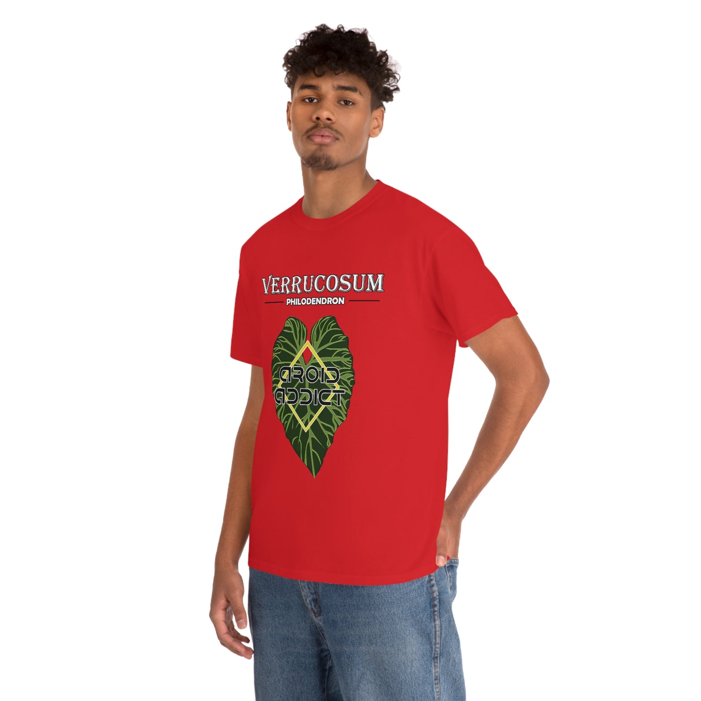 Philodendron Verrucosum Lovers Unisex Heavy Cotton Tee