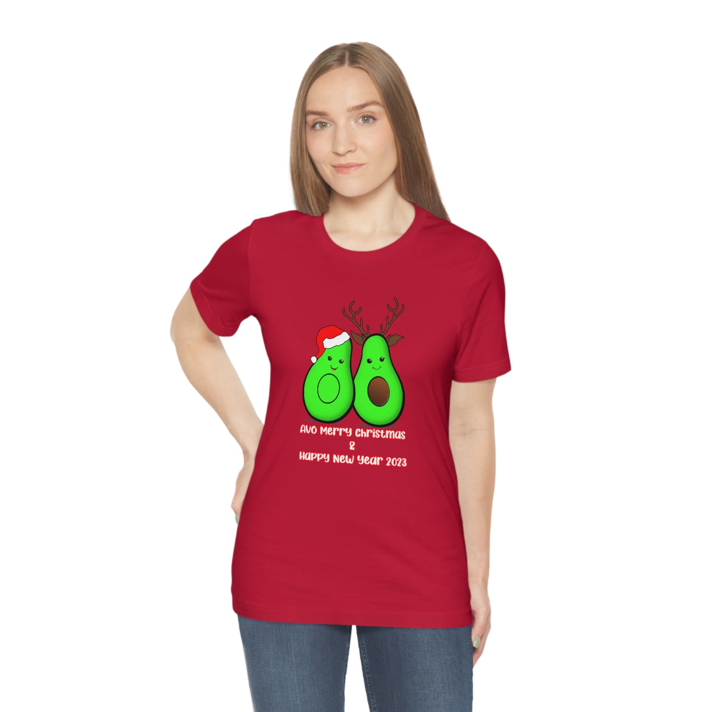Unisex Jersey Short Sleeve Tee "Avo Christmas Days"
