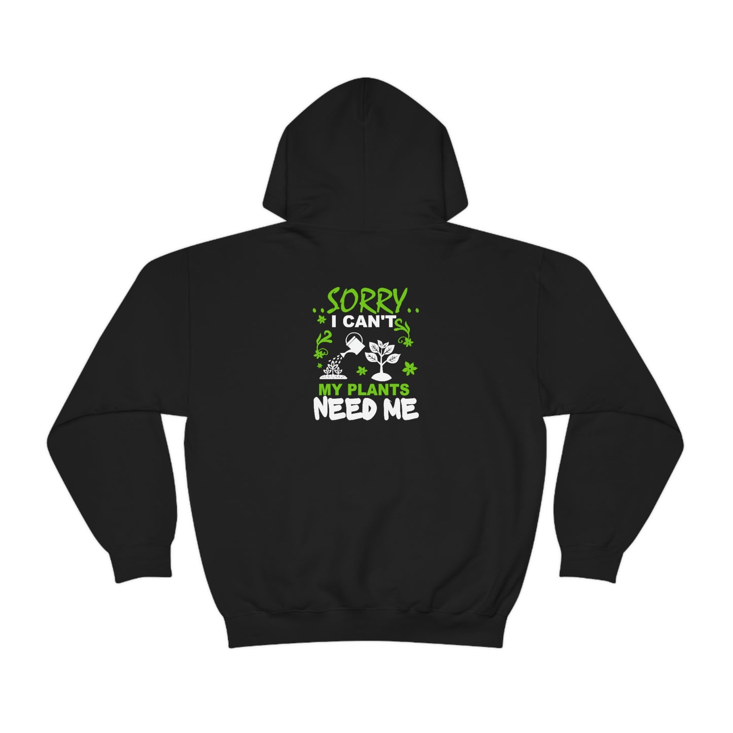 MY PLANTS NEED MY Unisex Heavy Blend™ Hooded Sweatshirt