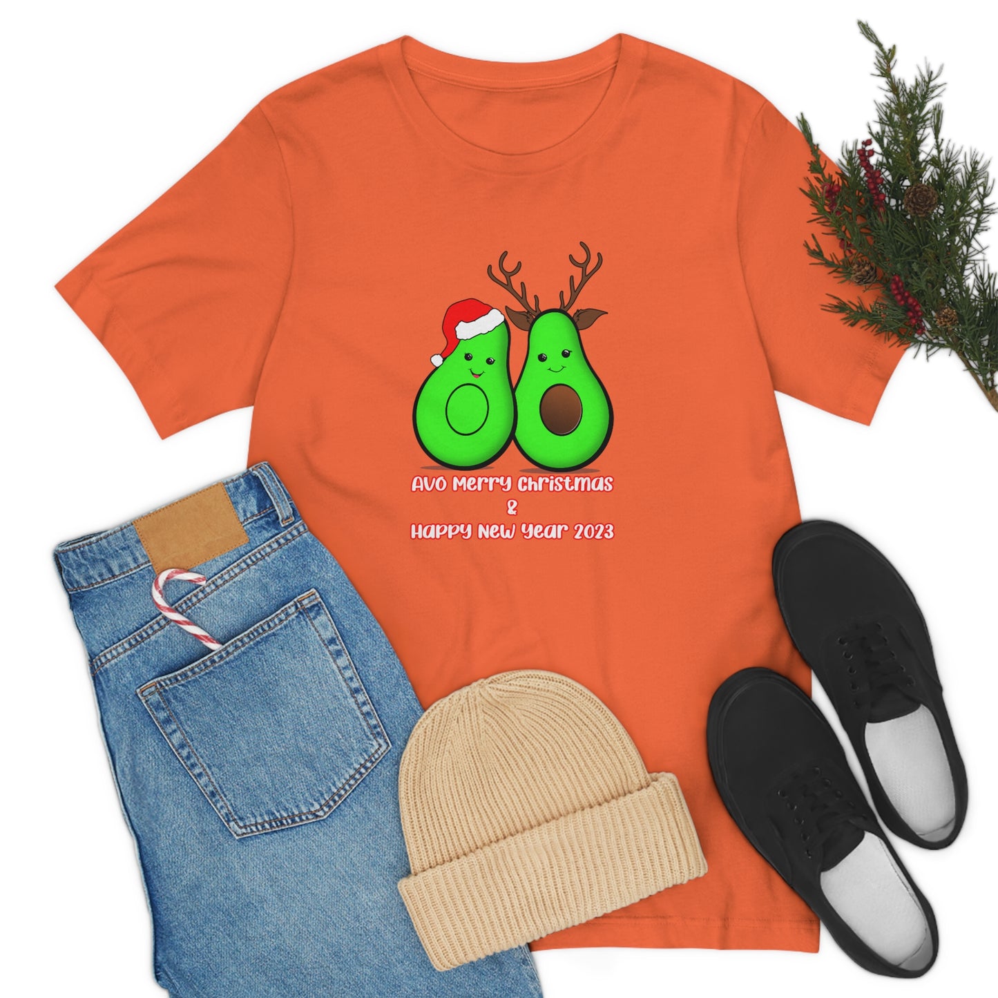 Unisex Jersey Short Sleeve Tee "Avo Christmas Days"