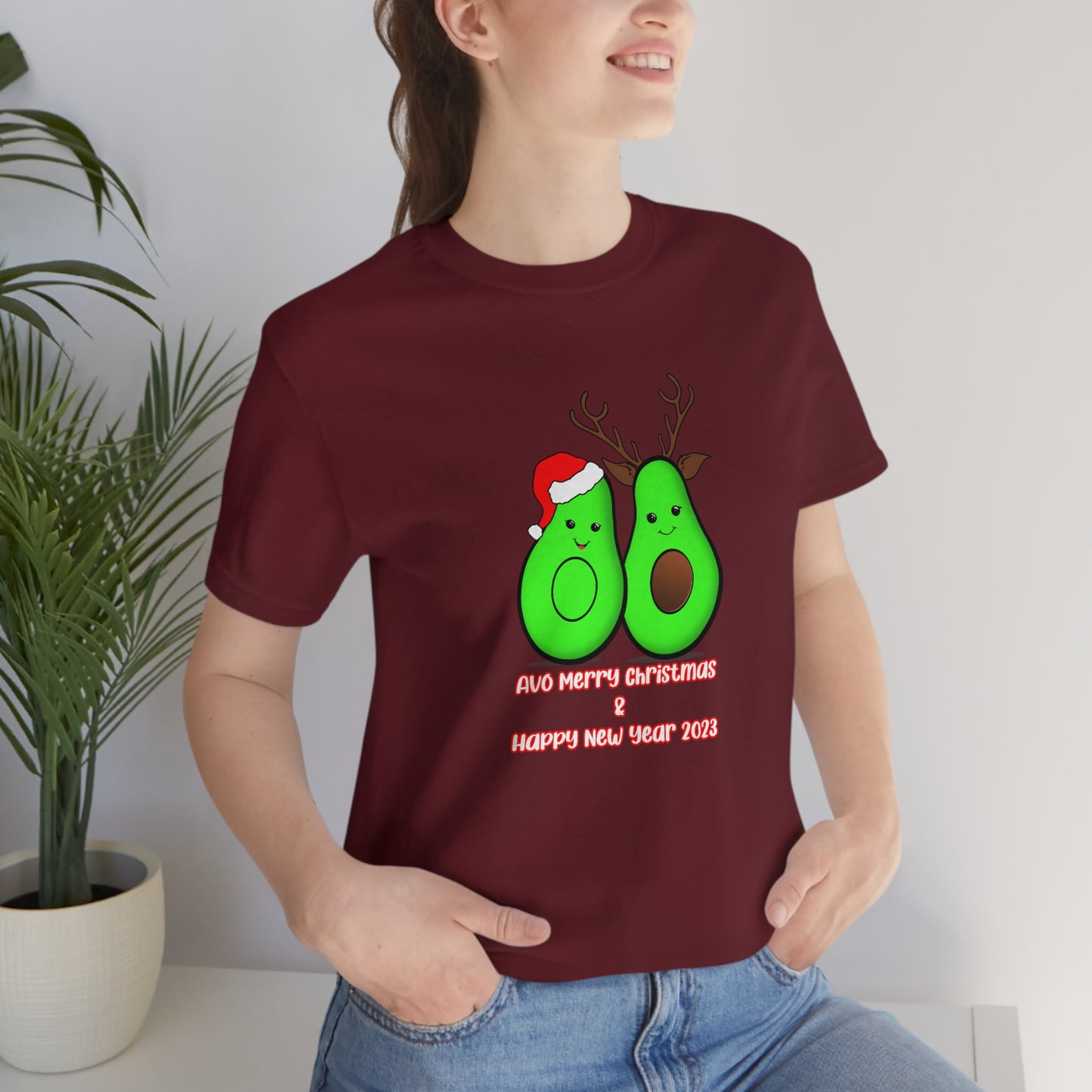 Unisex Jersey Short Sleeve Tee "Avo Christmas Days"