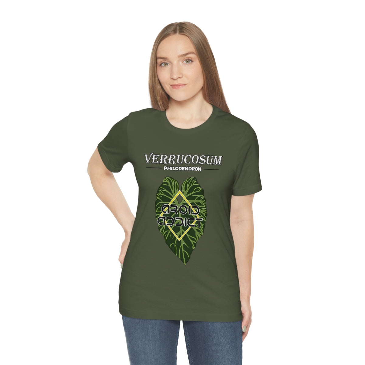 Philodendron Verrucosum Unisex Jersey Short Sleeve Tee