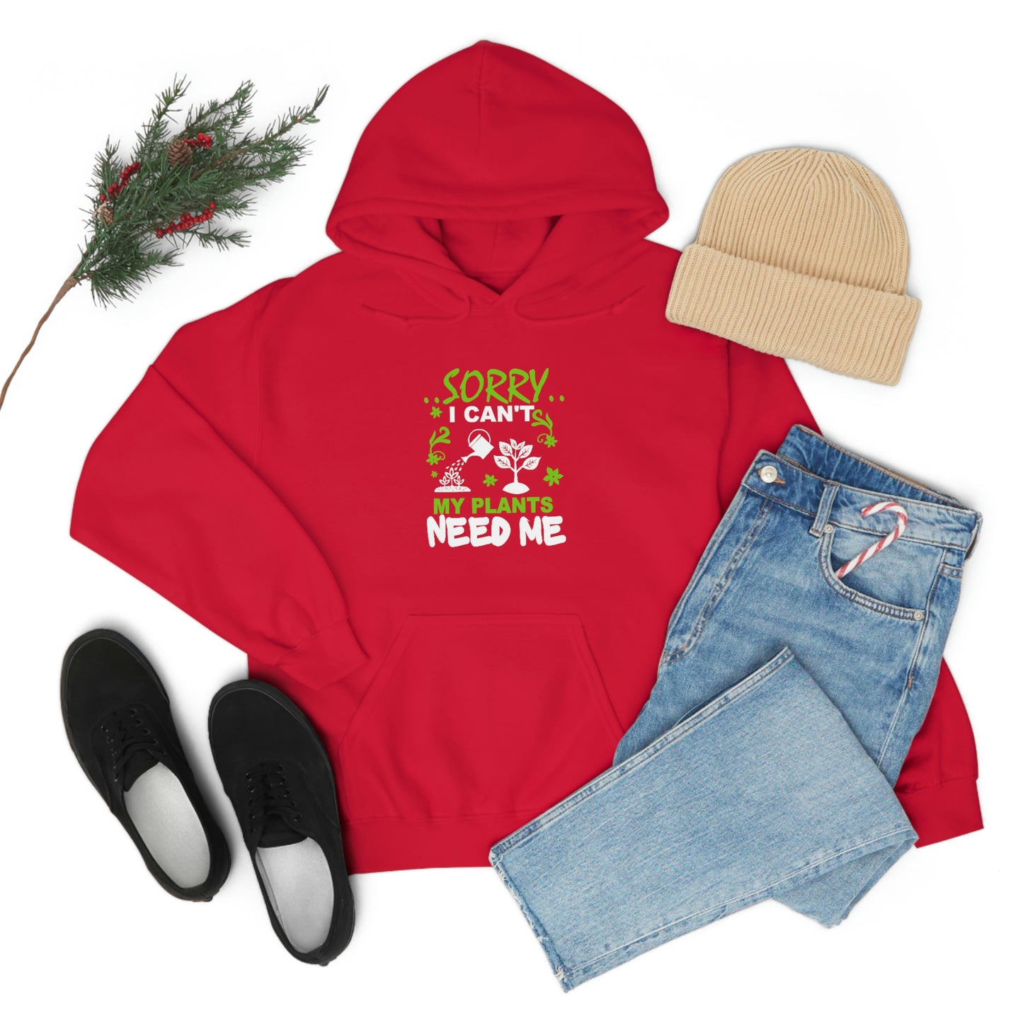 "My Plants Need Me" Unisex Heavy Blend™ Hooded Sweatshirt