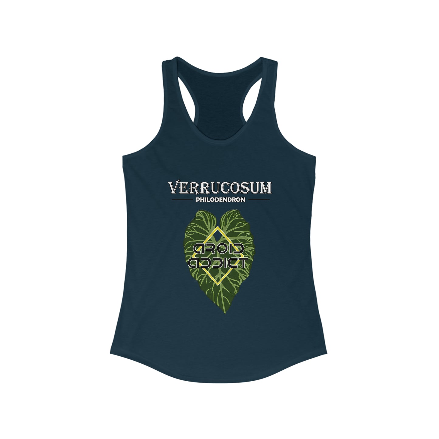 Philodendron Verrucosum Plants Women's Ideal Racerback Tank