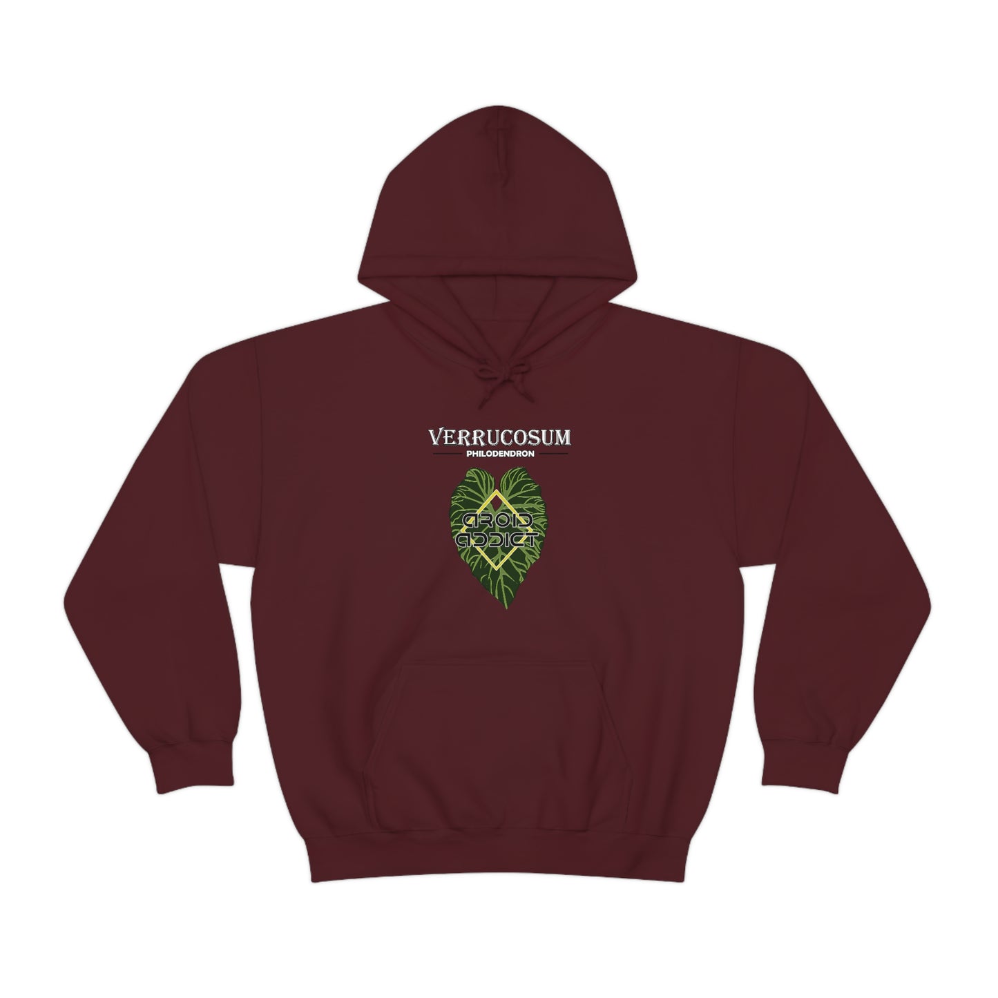 Philodendron Verrucosum Unisex Heavy Blend™ Hooded Sweatshirt