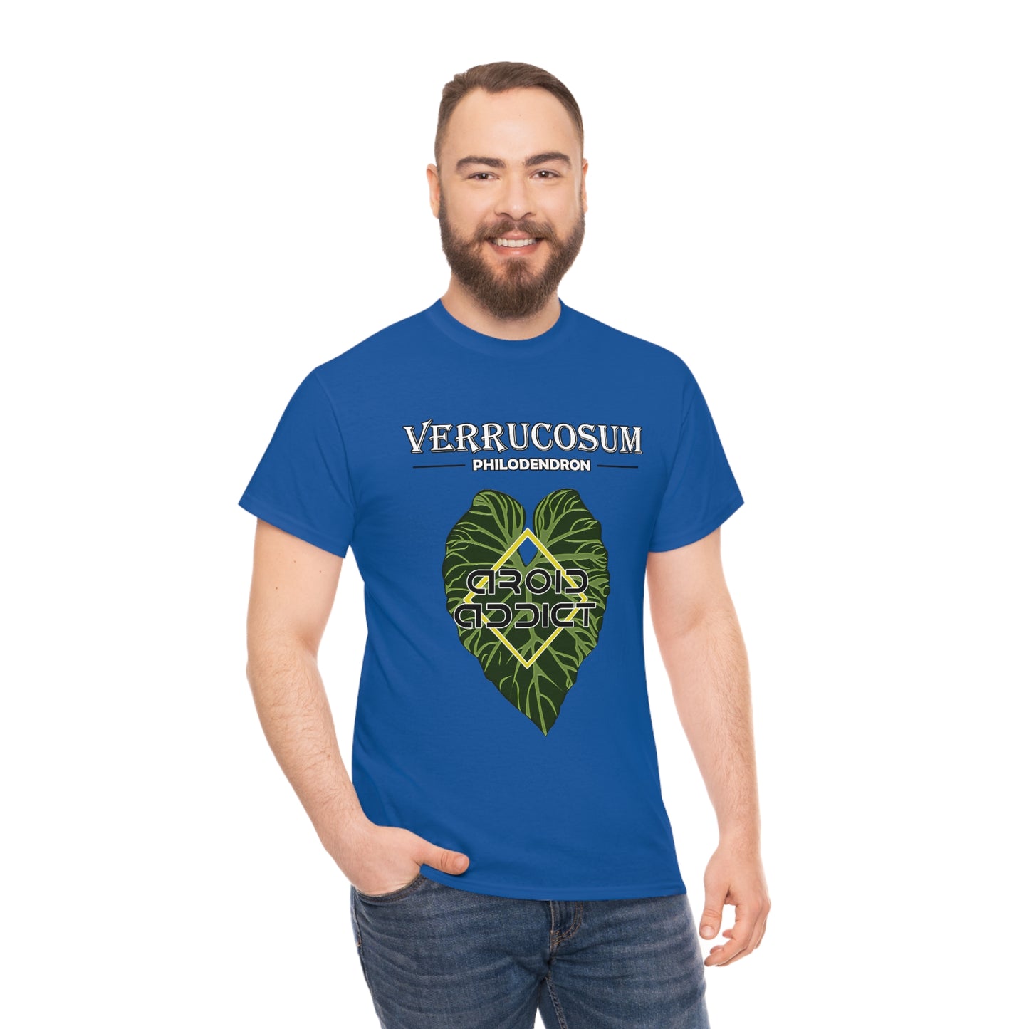 Philodendron Verrucosum Lovers Unisex Heavy Cotton Tee
