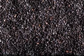Organic Superfoods Raw Black Sesame Seeds All-Natural 1 Kilograms