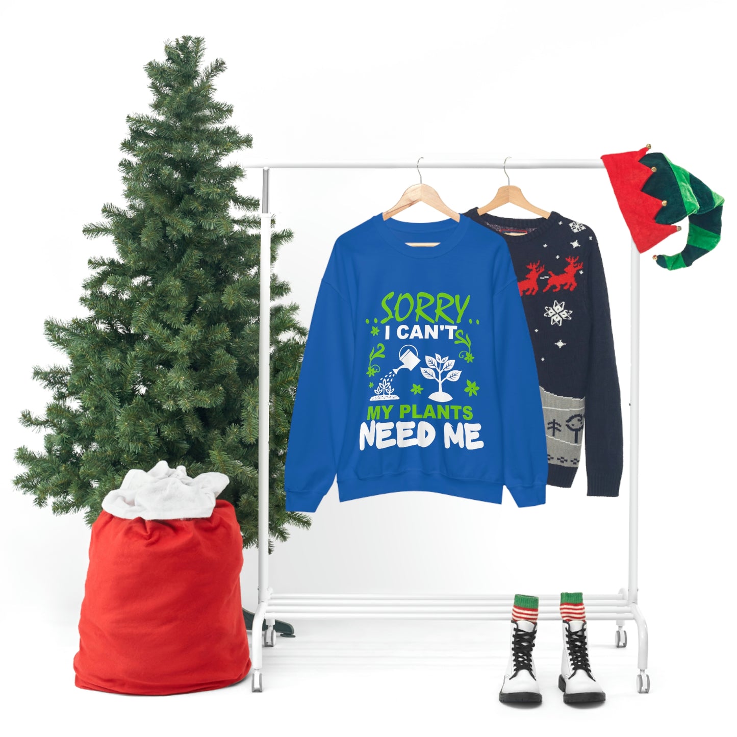 My Plant Need Me Unisex Heavy Blend™ Crewneck Sweatshirt