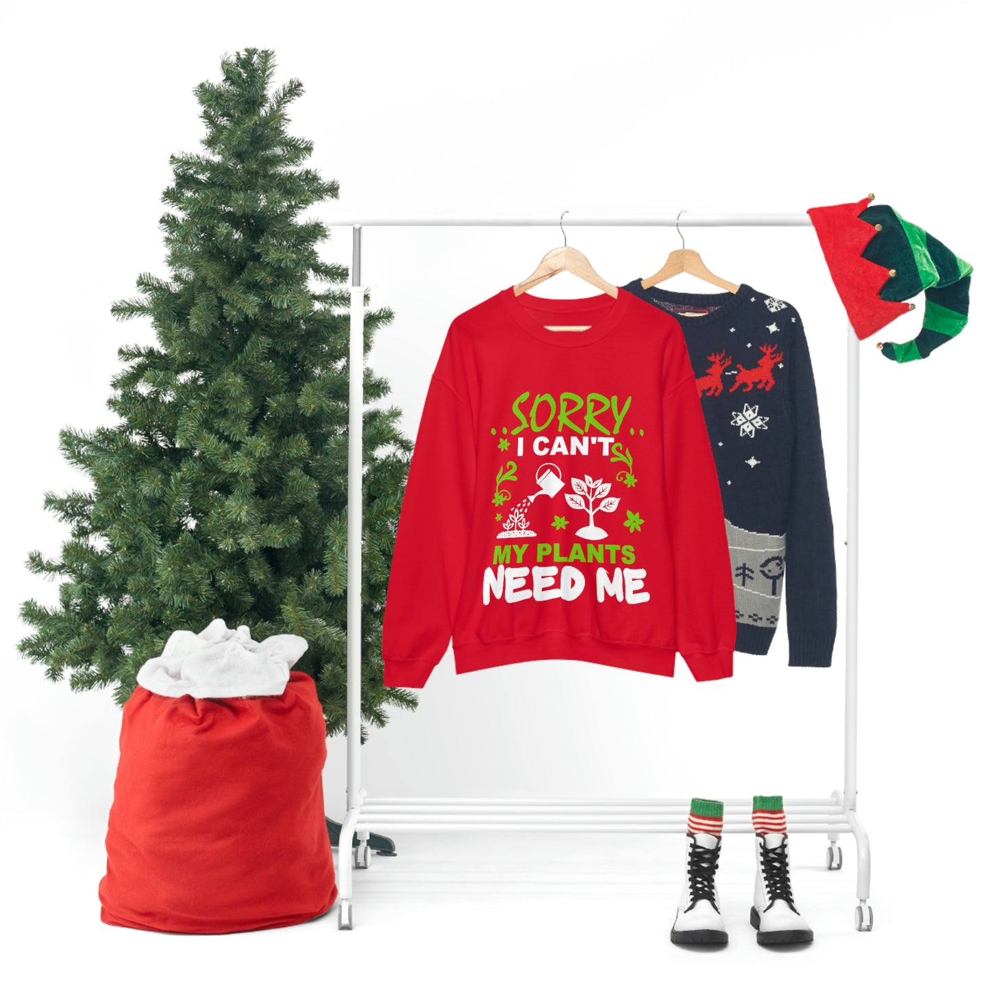 My Plant Need Me Unisex Heavy Blend™ Crewneck Sweatshirt