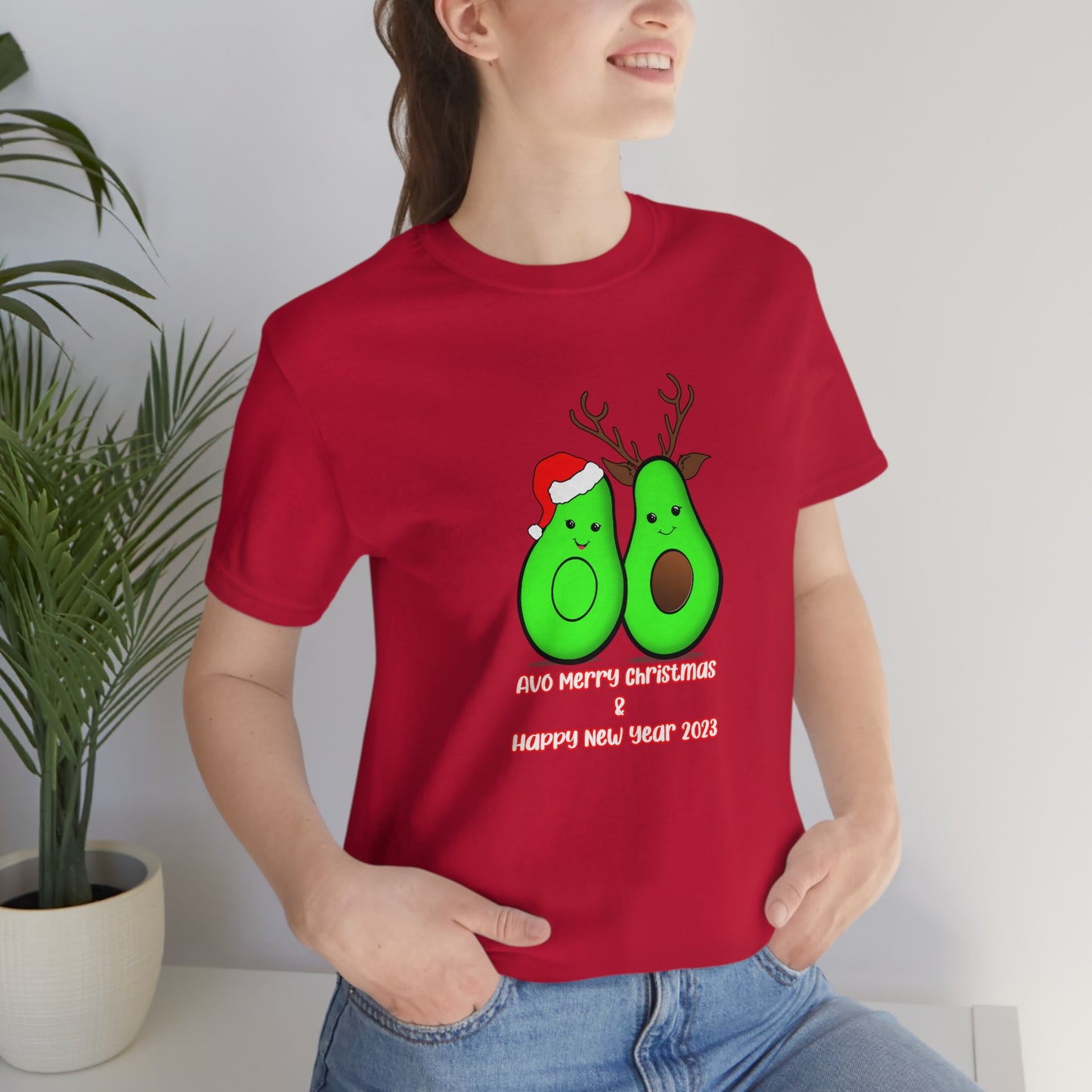 Unisex Jersey Short Sleeve Tee "Avo Christmas Days"