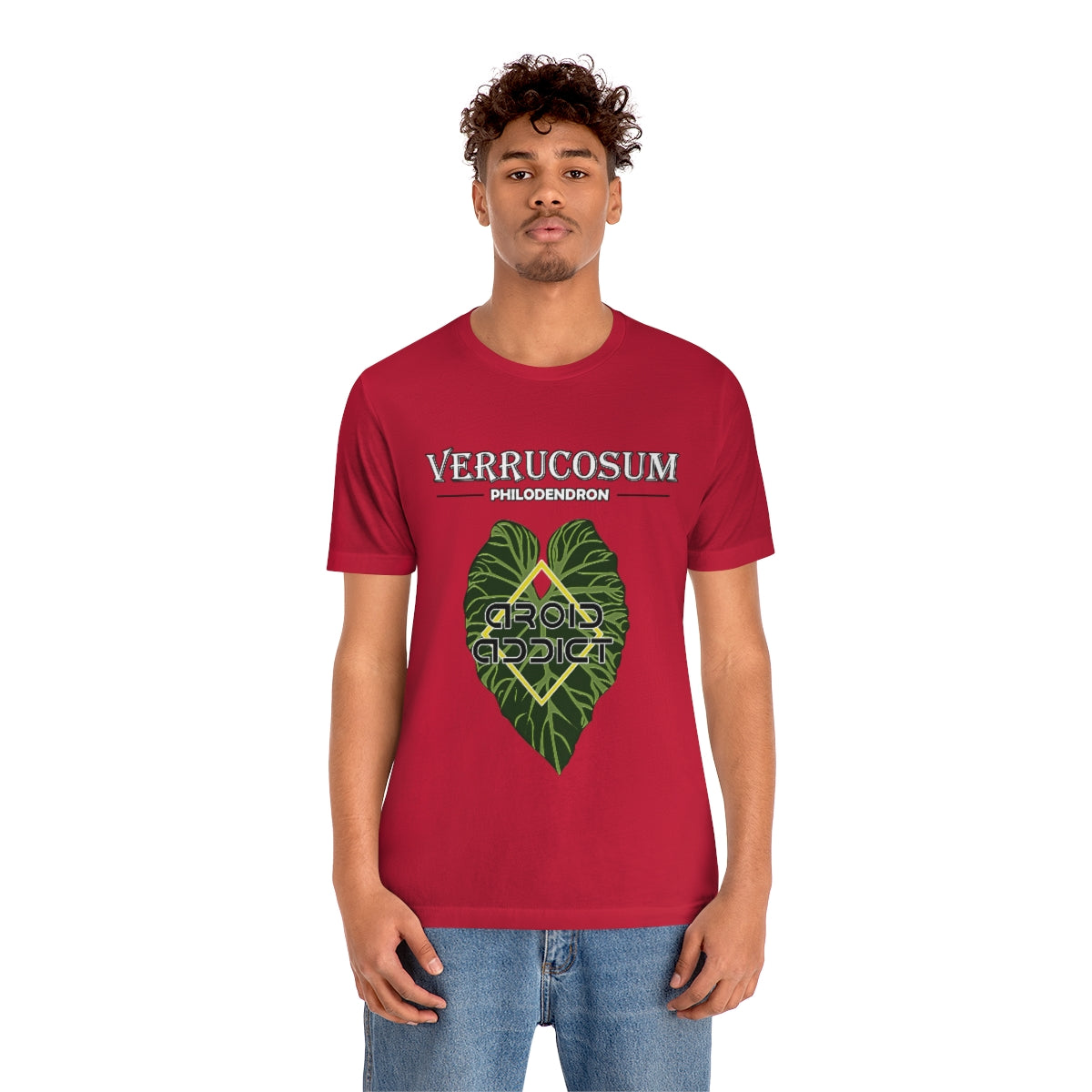 Philodendron Verrucosum Unisex Jersey Short Sleeve Tee