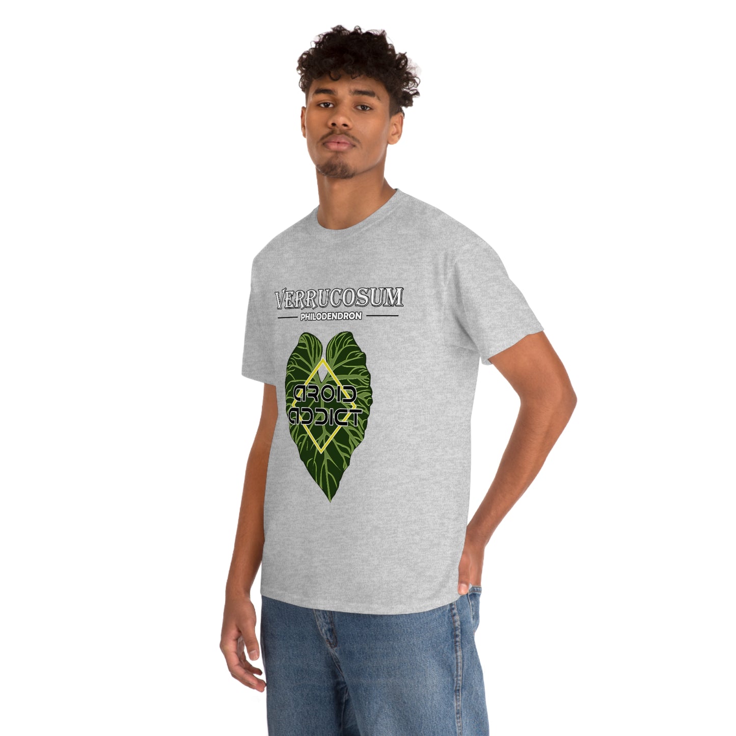 Philodendron Verrucosum Lovers Unisex Heavy Cotton Tee