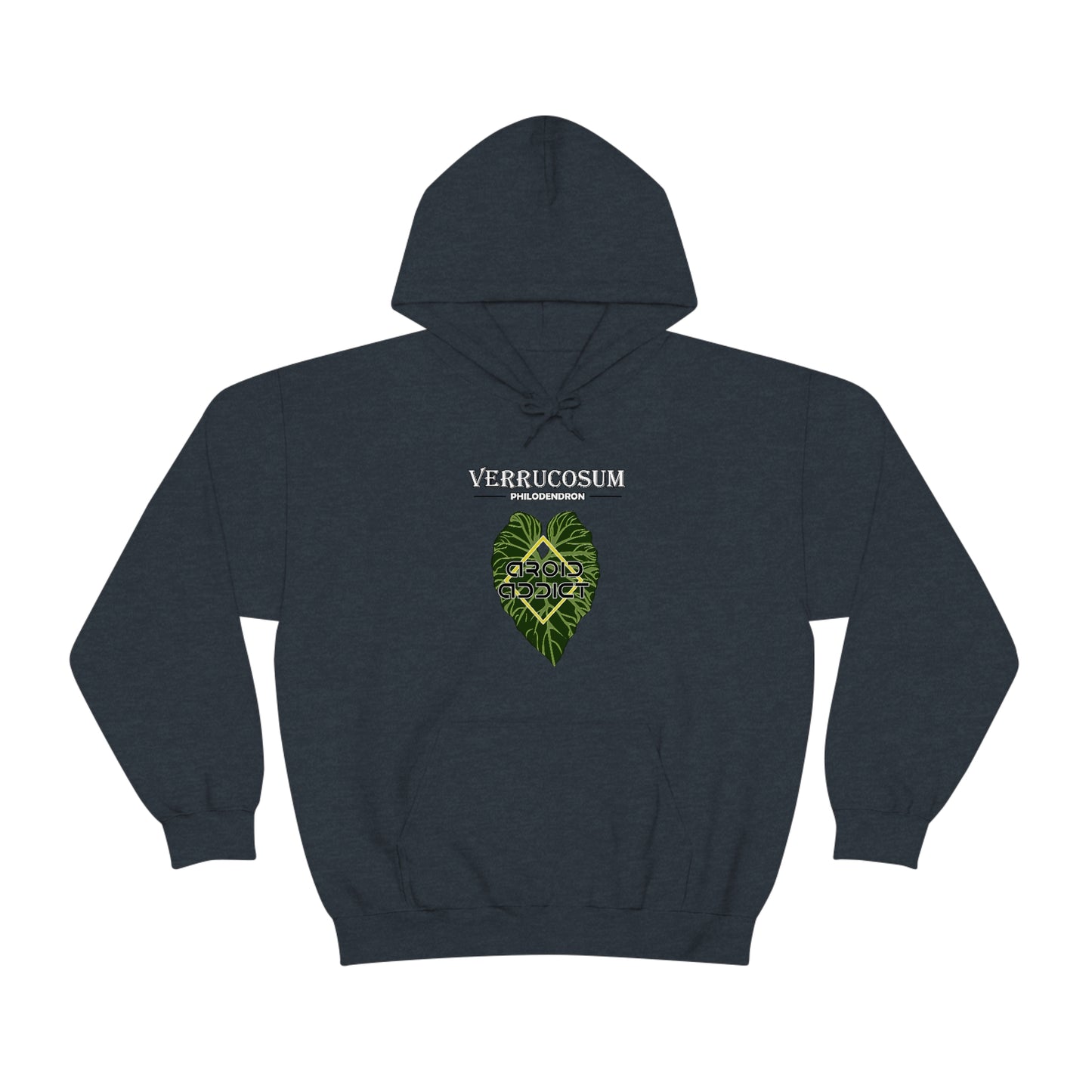 Philodendron Verrucosum Unisex Heavy Blend™ Hooded Sweatshirt