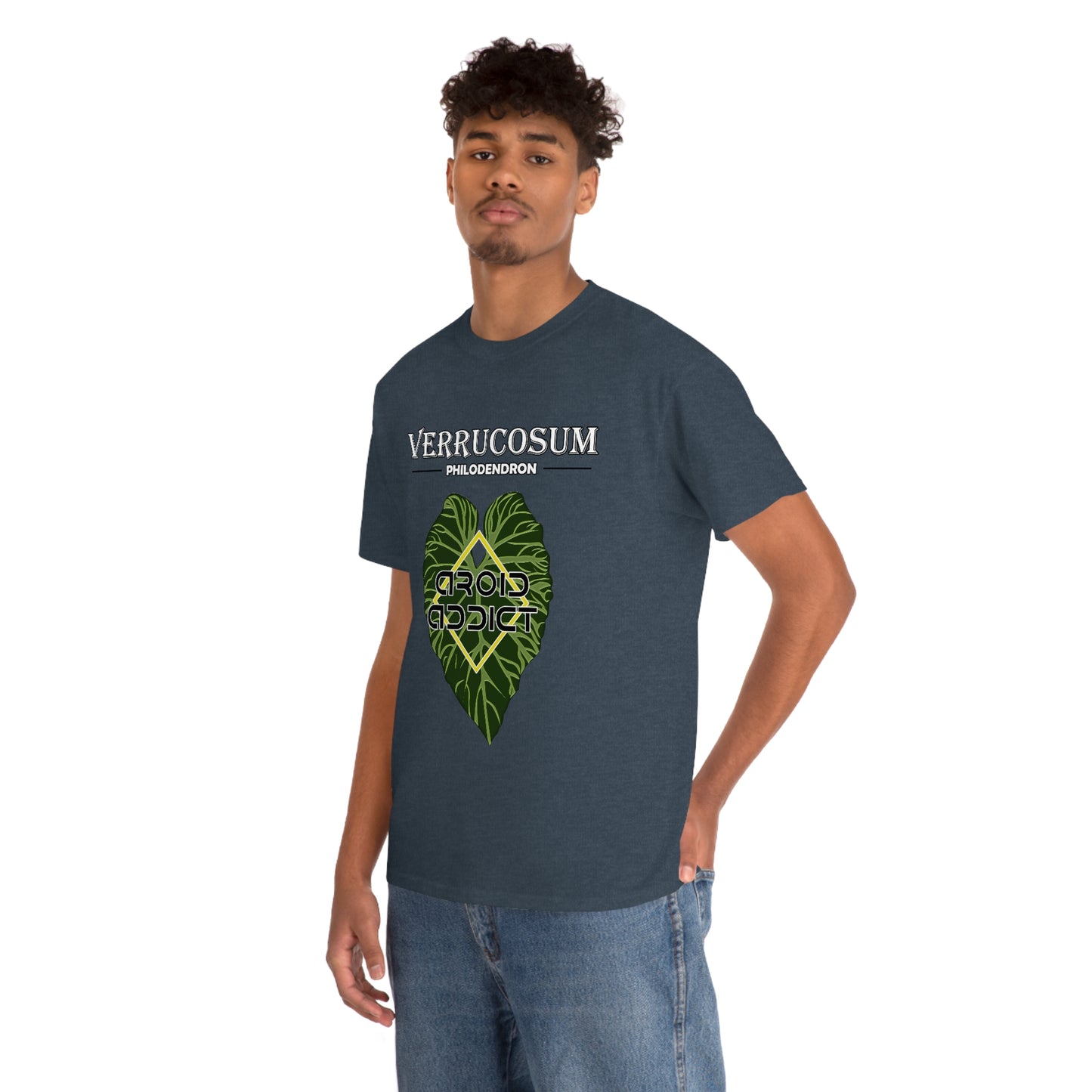 Philodendron Verrucosum Lovers Unisex Heavy Cotton Tee