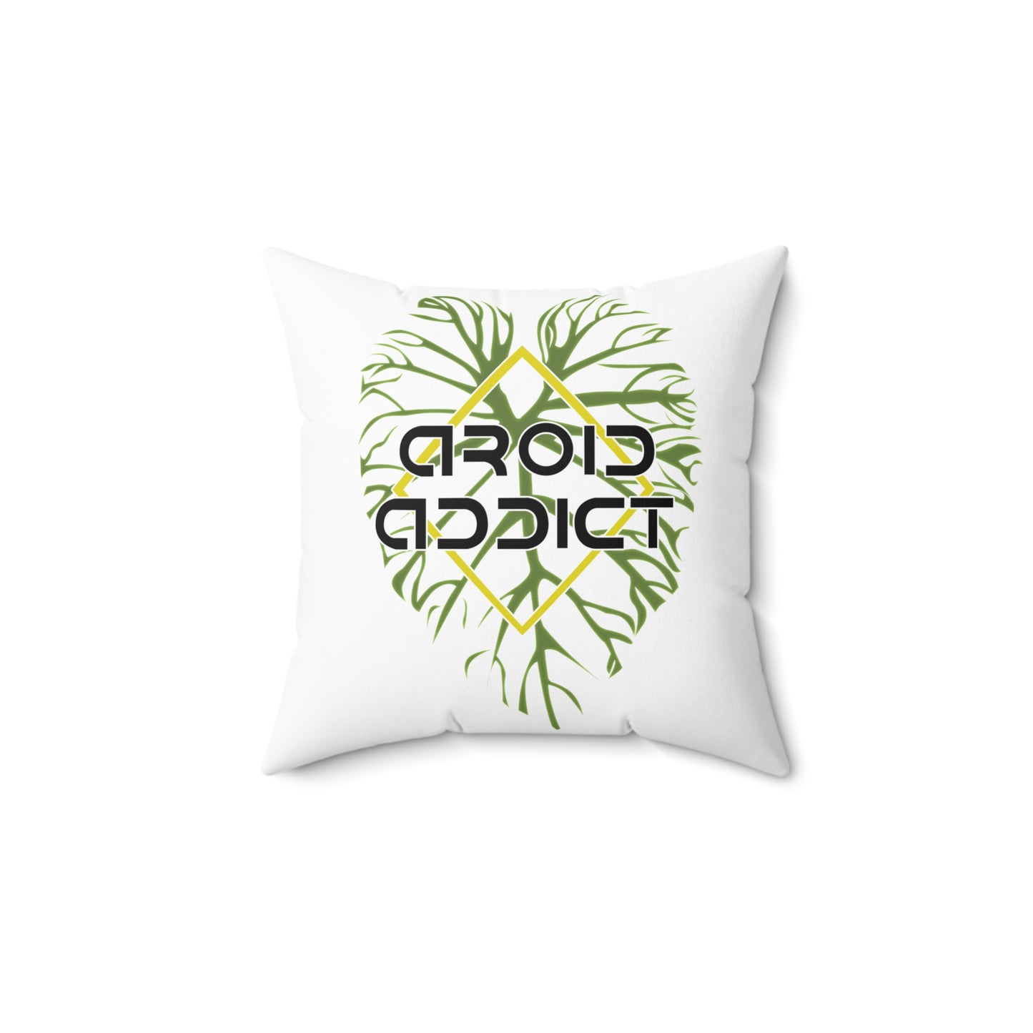 Philodendron Verrucosum Plants Spun Polyester Square Pillow