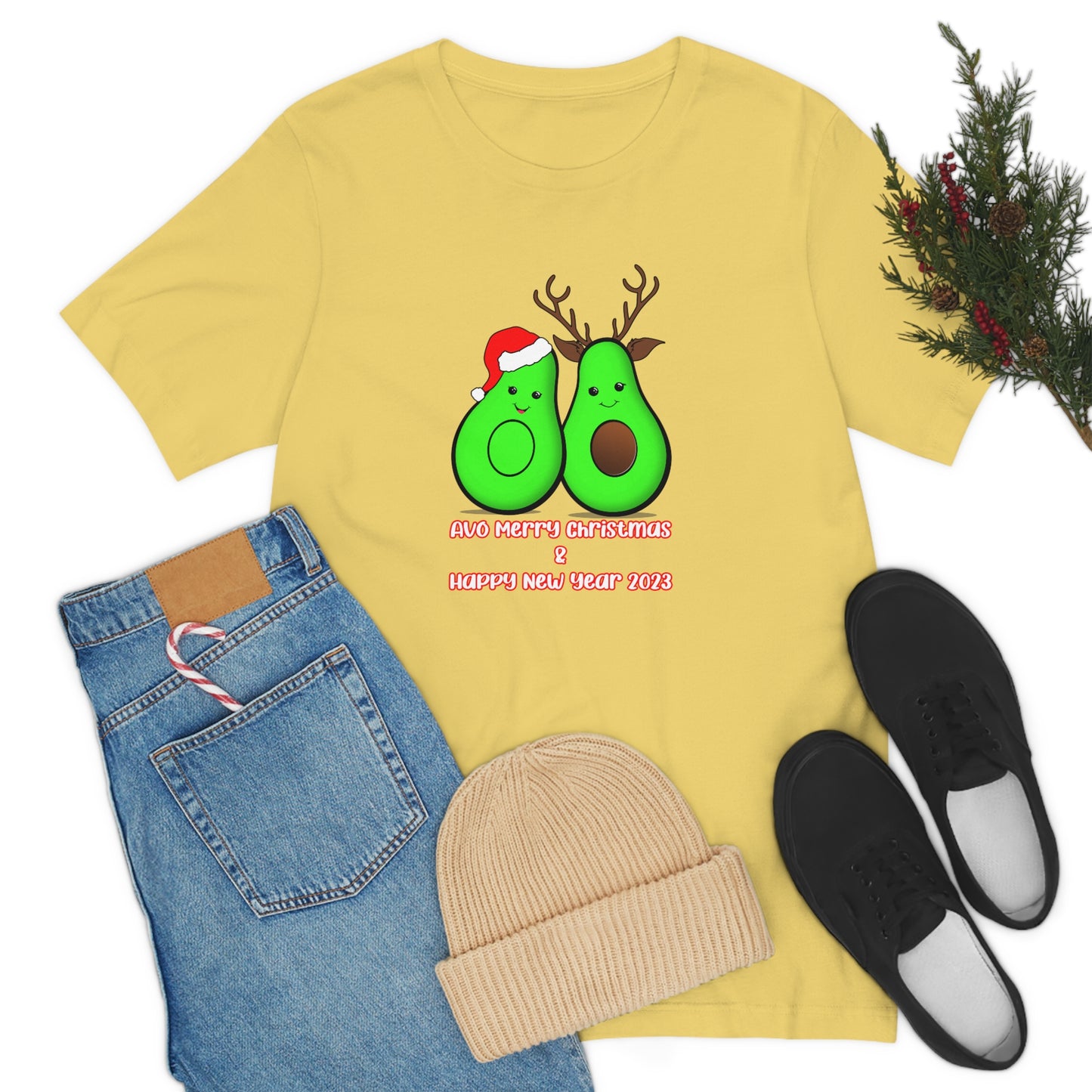 Unisex Jersey Short Sleeve Tee "Avo Christmas Days"
